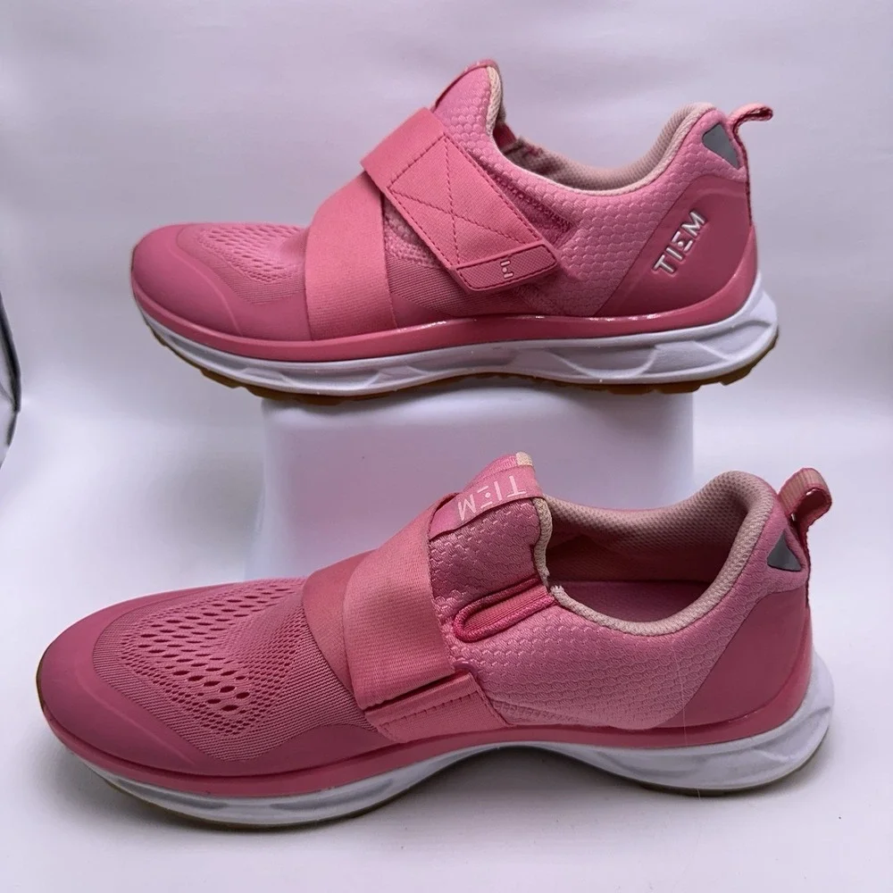 TIEM Slipstream Indoor Cycling Spinning Shoes Pink Size‎ 10